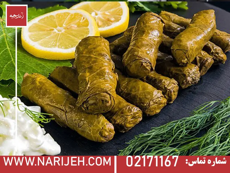 دلمه برگ ناریجه