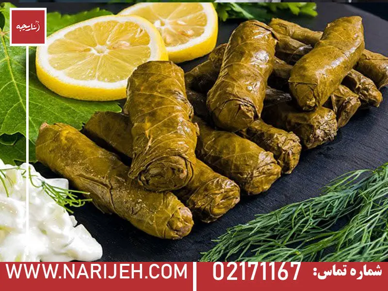 دلمه برگ ناریجه
