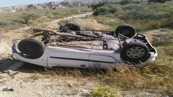 واژگونی مرگبار پژو  ۲۰۶ در محور رزن به همدان