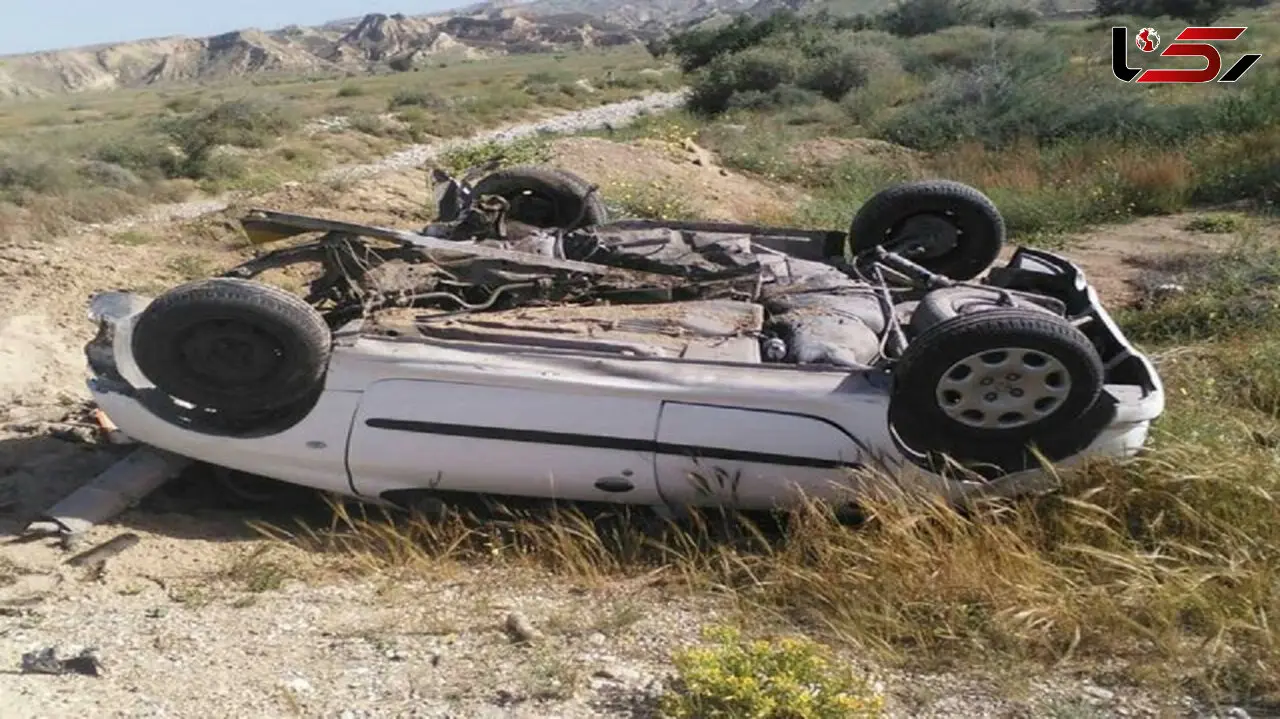 واژگونی مرگبار پژو  ۲۰۶ در محور رزن به همدان
