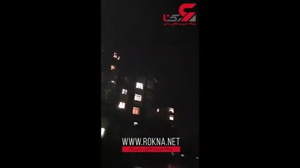 عبور یک شی دنباله دار بسیار عجیب از آسمان کرمانشاه +فیلم