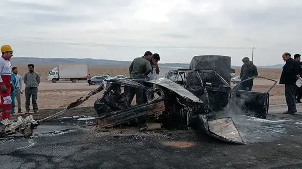 ۲ فوتی در برخورد شوتی‌ها با خودروی عبوری