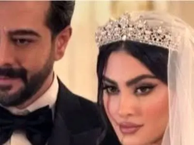 فیلم / محمدرضا علیمردانی در عروسی مریم مومن جای برادر نداشته‌اش را پر کرد /  از شعرخوانی با احساس  تا خواندن عقد آریایی برای خانم بازیگر  و سهیل قاصدی