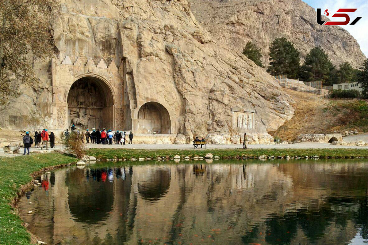 کشف سنگ نگاره ای عجیب در طاقبستان 