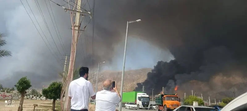 حمله آمریکا و اسرائیل به پالایشگاه عسلویه