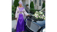 لباس جادویی مادربزرگ 86 ساله در روز عروسی اش همه را شوکه کرد+عکس