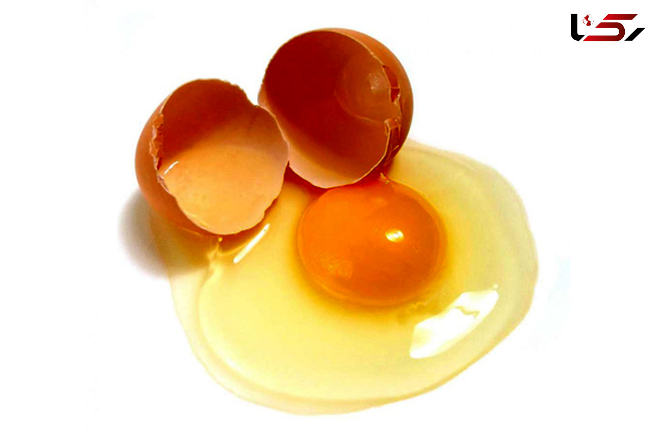 درمان ریزش مو  با زرده تخم مرغ 