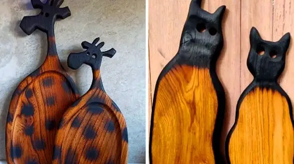 ایده‌ های جذاب سینی چوبی طرح حیوانات برای مهمانی‌ های ترندی