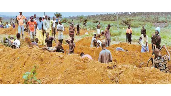 خطر شیوع بیماری های مرگبار درمناطق سیلزده «سیرالئون»+عکس