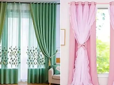 پرده رنگی اتاق خواب با پارچه های طبیعی؛ 15مدل شیک و آسان برای انتخاب