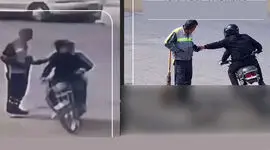 فیلم صحنه موبایل قاپی از  پاکبان زحمتکش هنگام کار /  چقدر بی رحم شدیم !