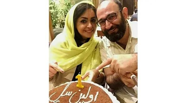 آقای بازیگر و همسرش در اولین سالگرد ازدواحشان!  +عکس