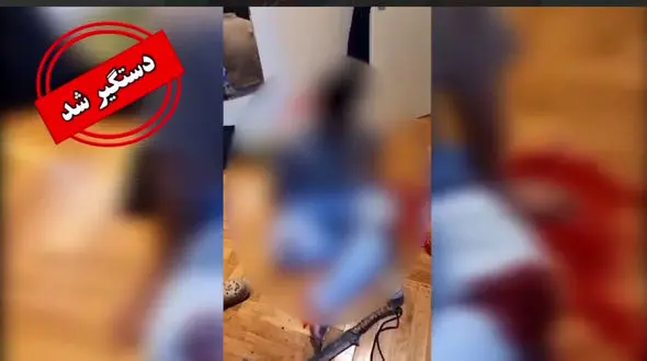 فیلم / لحطه بازداشت سرکرده باند اوباش قیطریه توسط پلیس