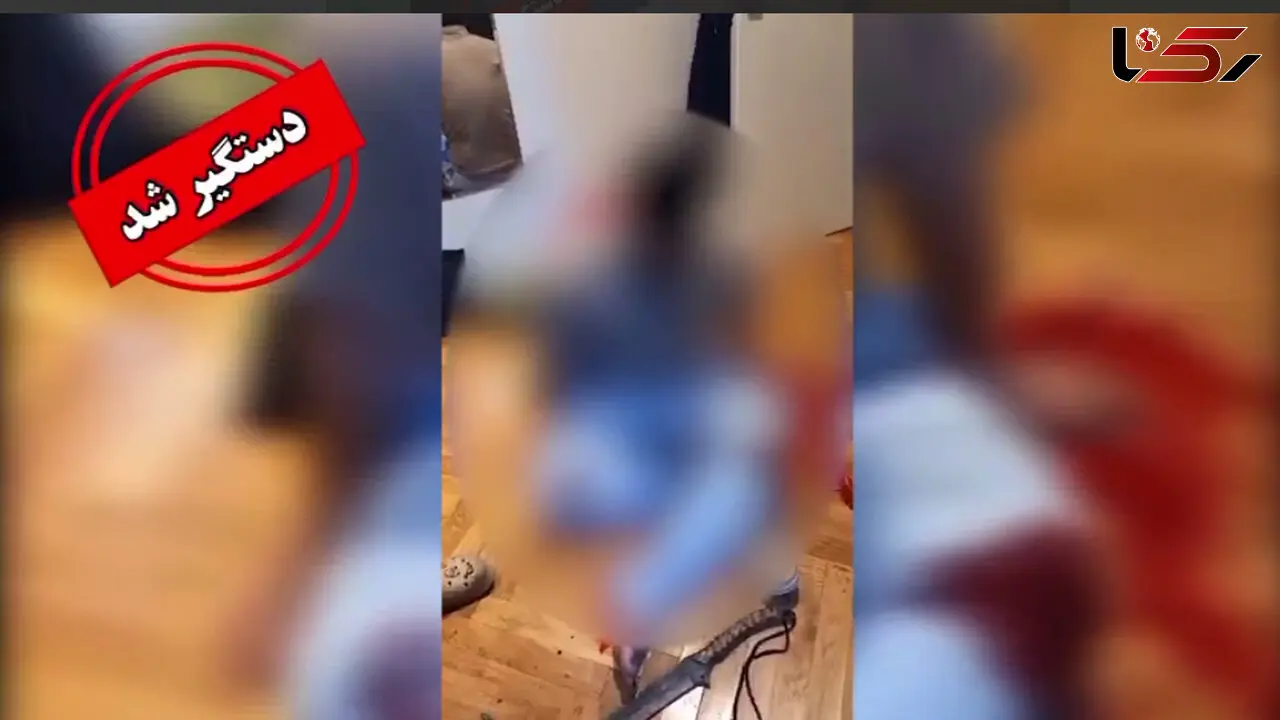 فیلم / لحطه بازداشت سرکرده باند اوباش قیطریه توسط پلیس