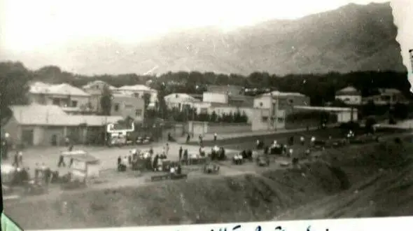 تصویری از محله تجریش، شهریور ۱۳۳۷ +عکس
