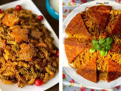 چطور ماکارونی را ساده و جذاب تزئین کنیم؟