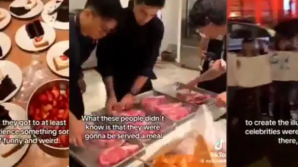 فیلم جنجال پسر ایرانی در رستوران لاکچری / نیویورکی ها در شوک !