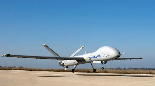 انهدام پهپاد هرمس رژیم صهیونیستی در خرم‌آباد + فیلم