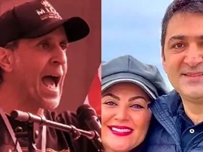 فیلم پاسخ کوبنده برادر مقیم کانادای لاله اسکندری به علی کریمی: تُف به پولی که از وطن فروشی به دست بیاد؛ من سرِ خواهرم...؟