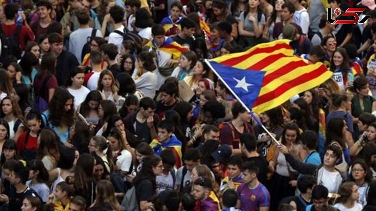 اعتراضات کاتالونیا / تظاهرات و اعتصاب بارسلون را به حالت فلج درآورد
