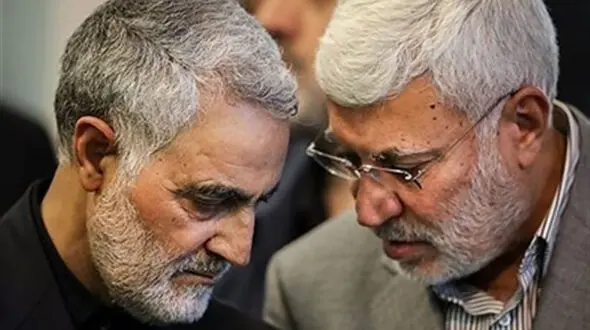 نگهداری بقایای به جا مانده از وسایل شهیدان قاسم سلیمانی و ابومهدی المهندس در عراق + فیلم