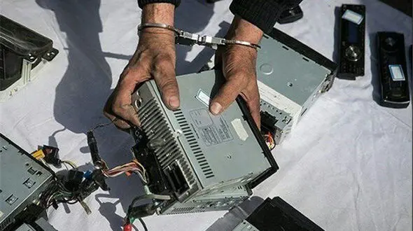 این دزد دنده عقب فرار می کرد