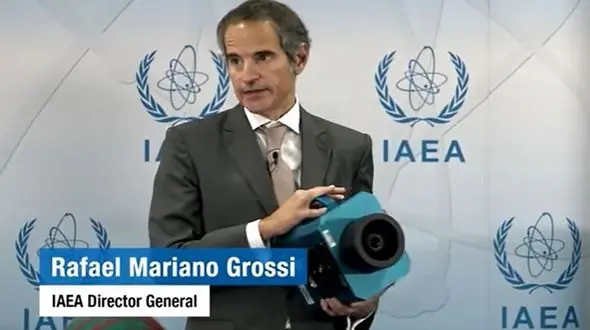 گروسی: اطلاعات دوربین های مداربسته آژانس قابل هک نیست / ناپدید شدن کارت حافظه دوربین ها عجیب است !