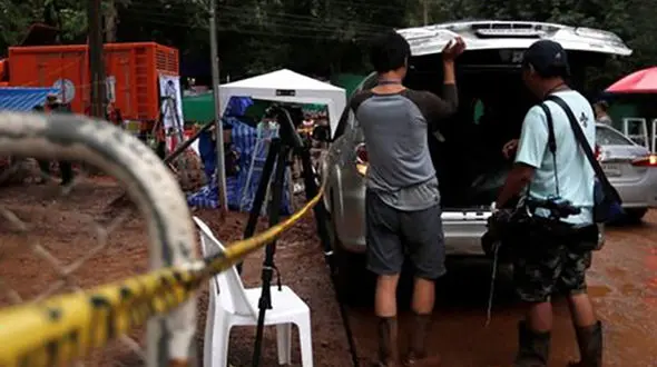 سرنوشت نامعلوم ۱۲ نوجوان فوتبالیست تایلندی گرفتار در غار + عکس