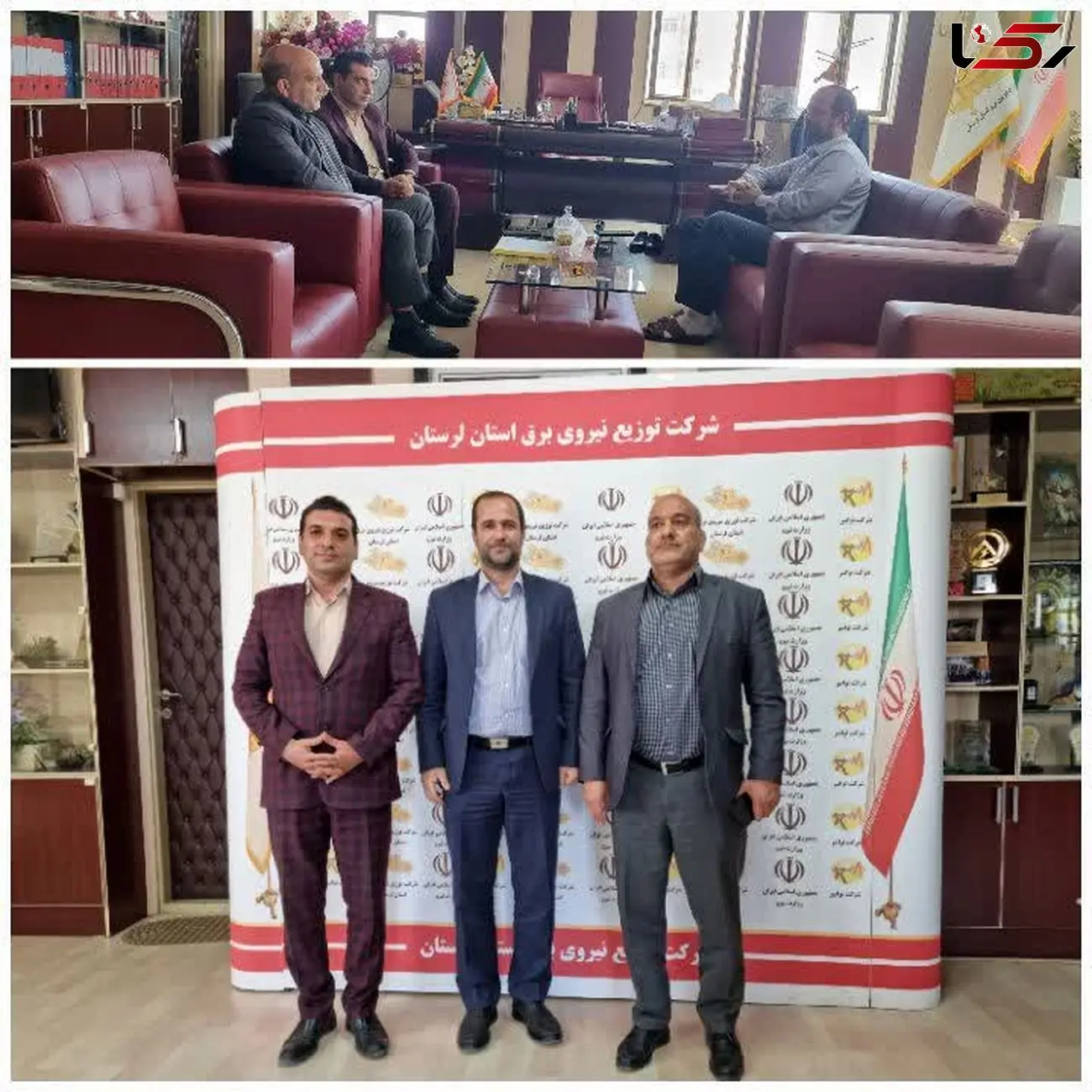 معابر قبرستان صالحین خرم‌آباد برق رسانی می شود