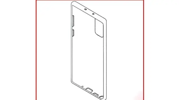 تصویر لو رفته از طراحی کلی گوشی گلکسی نوت 20 