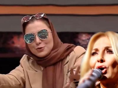 فیلم / پیام  رویا میرعلمی به گوگوش : من به خاطر شما خیلی فحش خوردم... / گوگوش زیبا عاشقتم ... / اصلا نمیخواستم به گوگوش بی ....