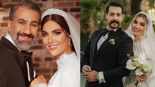 فیلم/ مقایسه عروسی محمد نادری و متین ستوده و کامران تفتی / کدوم باکلاس تر و شاهانه تر بود؟/ از باغ تالار های لاکچری تا دیزاین های پر زرق و برق !