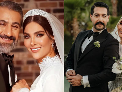 فیلم/ مقایسه عروسی محمد نادری و متین ستوده و کامران تفتی / کدوم باکلاس تر و شاهانه تر بود؟/ از باغ تالار های لاکچری تا دیزاین های پر زرق و برق !
