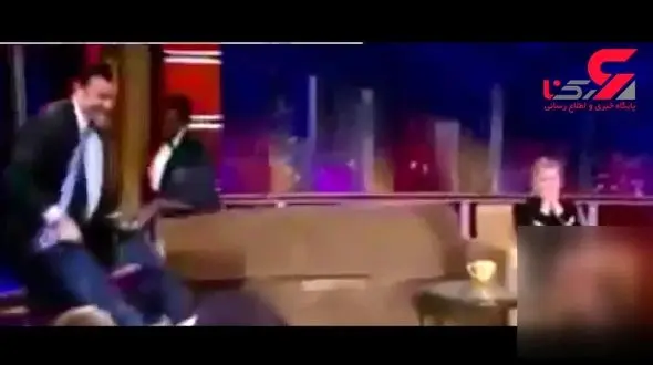 آزار ایوانکا ترامپ در برنامه زنده توسط بازیگر بی حیا + فیلم