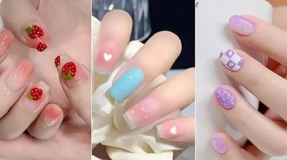 مدل ژلیش ناخن 1404 / فانتزی، عروسکی و تابستانی برای دختران با سلیقه متفاوت
