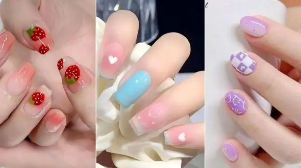 مدل ژلیش ناخن 1404 / فانتزی، عروسکی و تابستانی برای دختران با سلیقه متفاوت