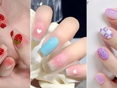 مدل ژلیش ناخن 1404 / فانتزی، عروسکی و تابستانی برای دختران با سلیقه متفاوت