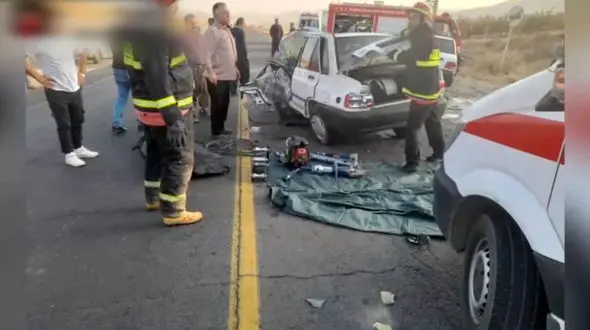 فیلم تصادف مرگبار در مهاباد و بوکان / صبح امروز رخ داد / 6 کشته و مجروج