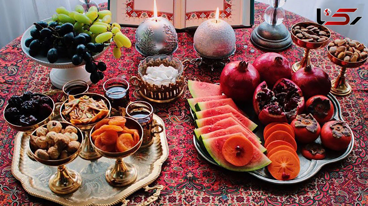 چیدمان سفره شب یلدا با ایده های ساده و شیک + عکس