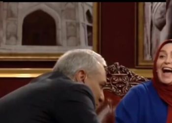تیکه سنگین ژاله صامتی به مهران مدیری در برنامه دورهمی/  مدیری واقعا هنگ کرد اصلا
