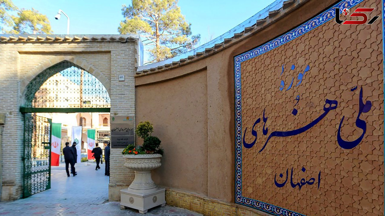 تابلویی حیرت انگیز از مجلس یوسف و زلیخا / در موزه اصفهان نگهداری می شود + عکس