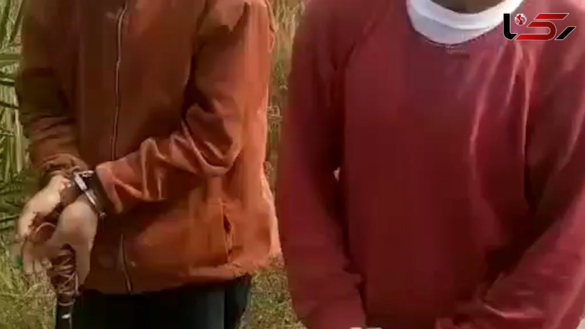 دستگیری سارقان پایه های برق مناطق روستایی در آبادان  + فیلم