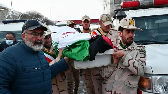 تشییع پیکر 3 ملی پوش کشته شده در زلزله ترکیه / صبح امروز در اهواز