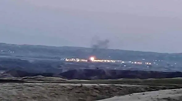 حمله موشکی به میدان گازی سلیمانیه عراق