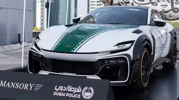 حضور ایرانی‌ ها در طراحی جذاب‌ ترین خودرو پلیس دبی