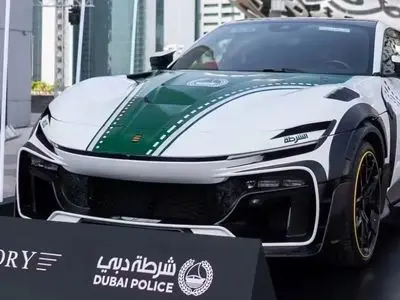 حضور ایرانی‌ ها در طراحی جذاب‌ ترین خودرو پلیس دبی