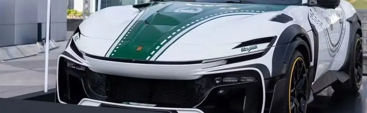 حضور ایرانی‌ ها در طراحی جذاب‌ ترین خودرو پلیس دبی