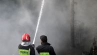 مهار حریق سنگین در خیابان سعدی گناباد