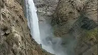 راهنمای بازدید از آبشار تنگ زندان در استان چهار محال و بختیاری / فیلم