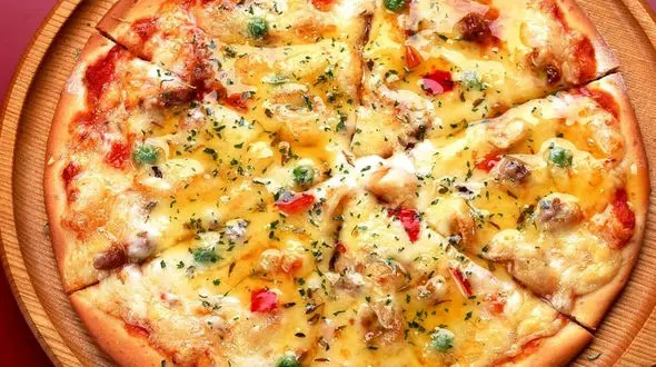 پیتزا چیکن آلفردو / آشپزی لذیذ و آسان 